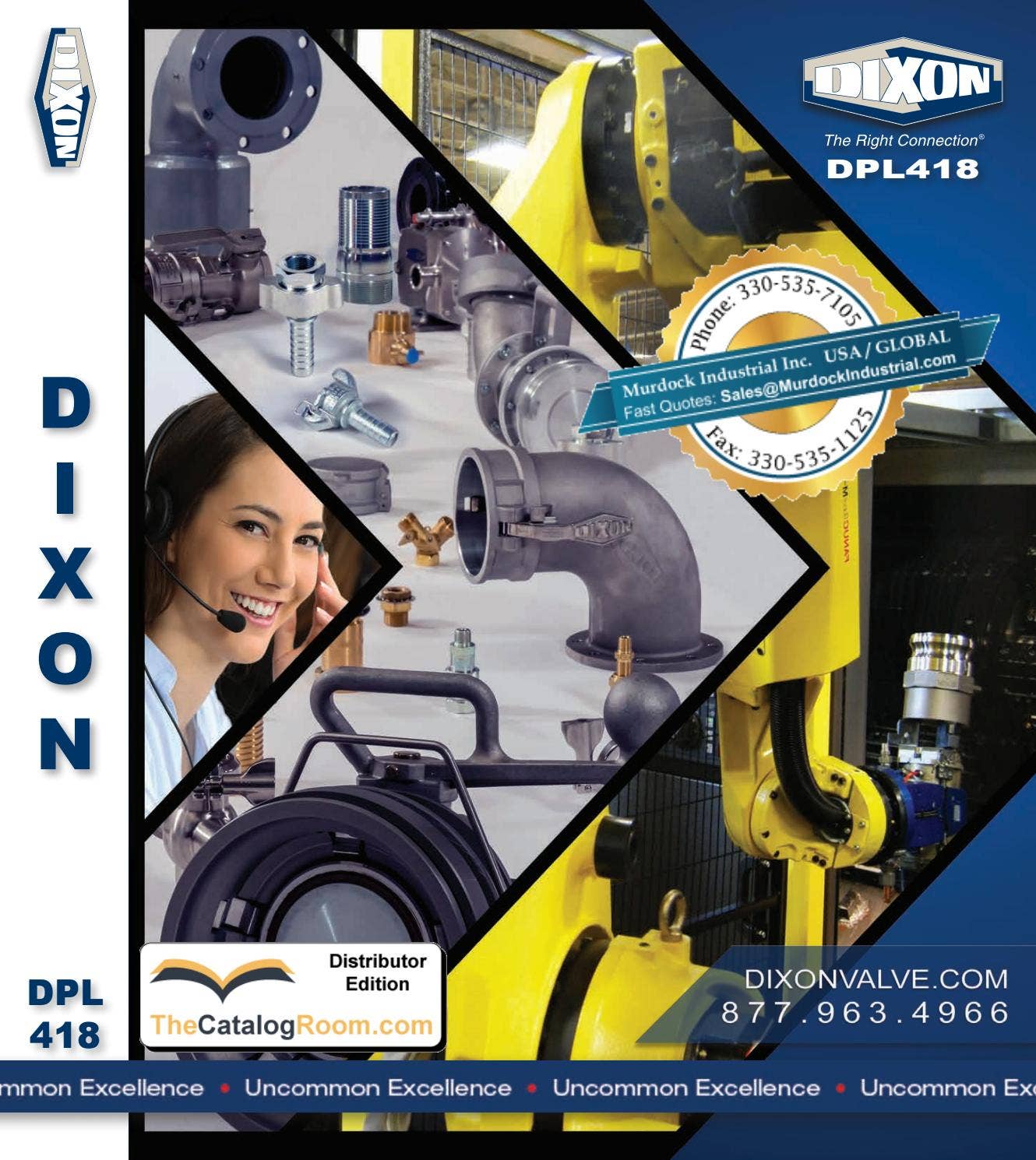 Dixon Valve and Coupling Complete PDF Catalog DPL418 2018 by Murdock