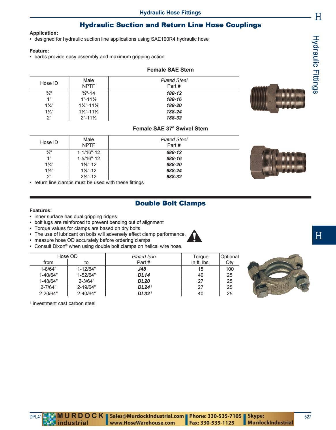 Dixon Valve and Coupling Complete PDF Catalog DPL418 2018 by Murdock