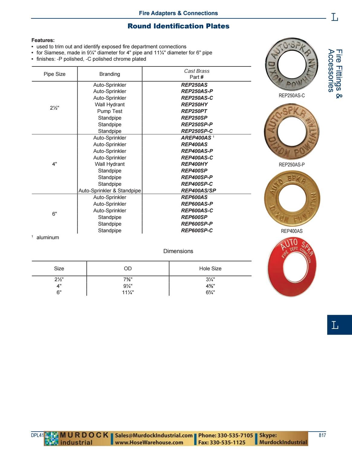 Dixon Valve and Coupling Complete PDF Catalog DPL418 2018 by Murdock