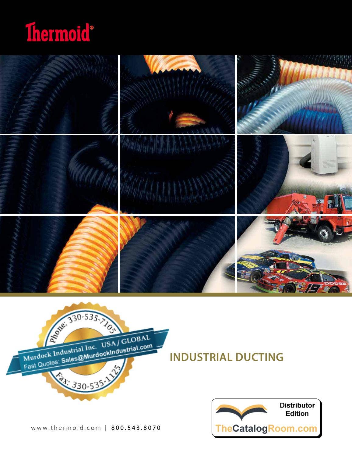 Thermoid Industrial Flexible Ducting Catalog 2018 by Murdock Industrial