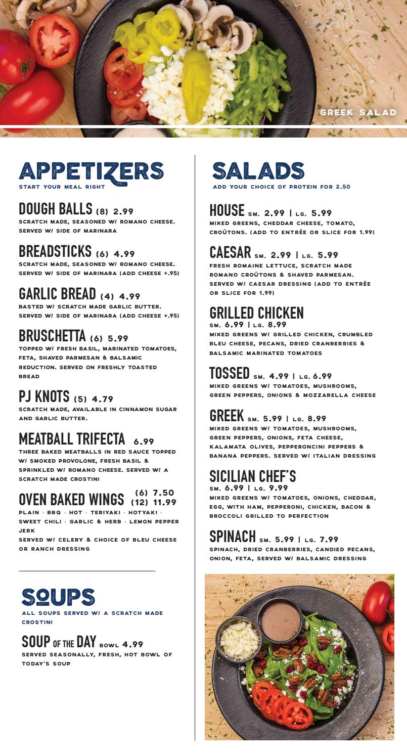 Pizza Joint Downtown Menu by Powerserve International Issuu
