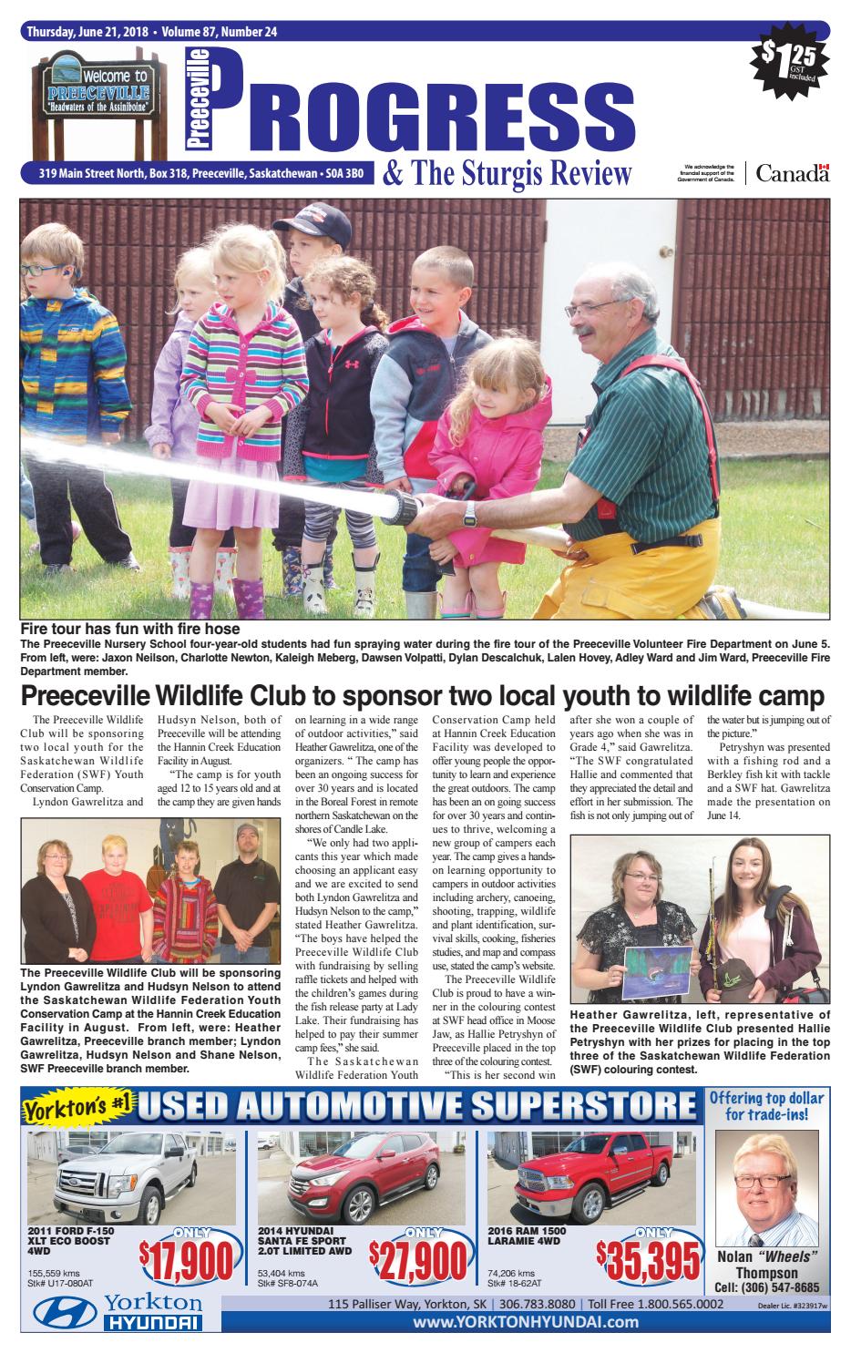 Preeceville 20180621 by Preeceville Progress Issuu