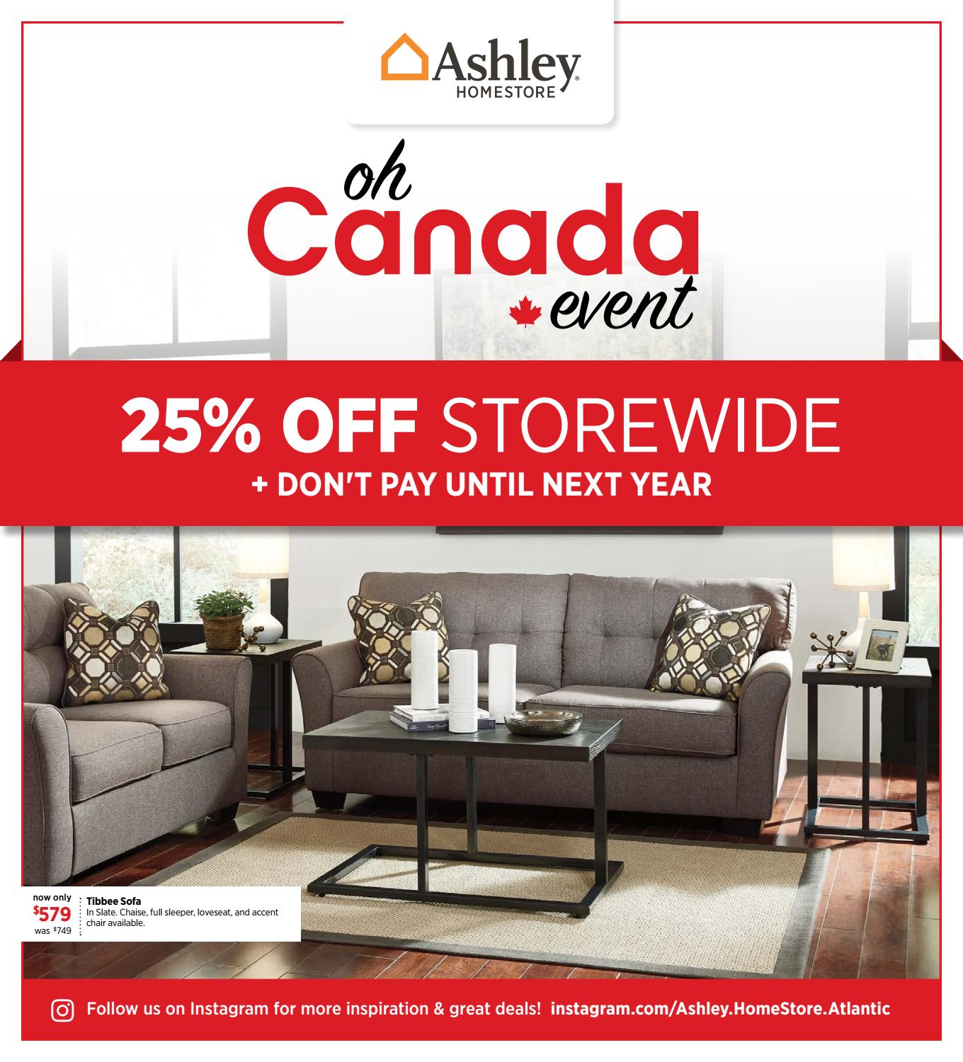 Ashley Homestore Moncton Oh Canada Sale by Ashley HomeStore Atlantic Issuu