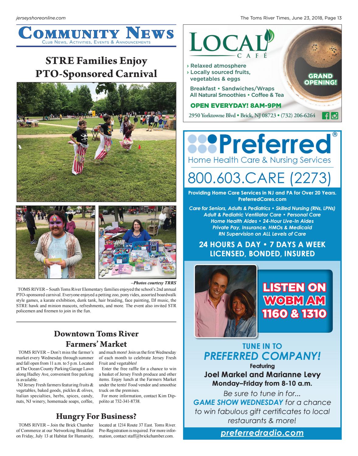 2018 06 23 The Toms River Times By Micromedia Publications