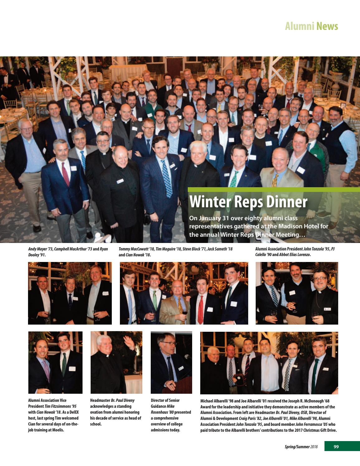 Delbarton Today Spring Summer 2018 By Delbarton School Issuu