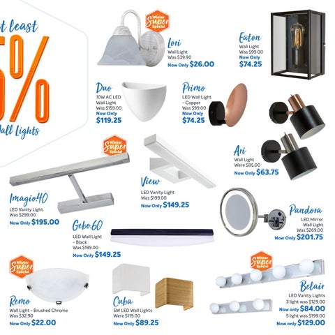 Lighting Plus Lightingplus 冬季 Sale 灯饰目录 第 11 页