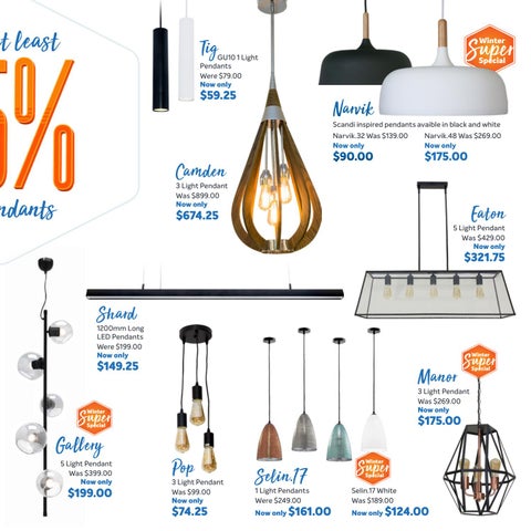 Lighting Plus Lightingplus 冬季 Sale 灯饰目录 第 3 页