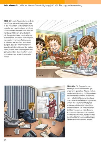 licht.wissen 21 „Leitfaden Human Centric 灯饰 (HCL)" 第 10 页