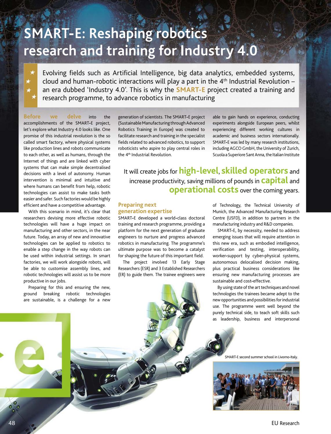 advanced robotics for manufacturing institute