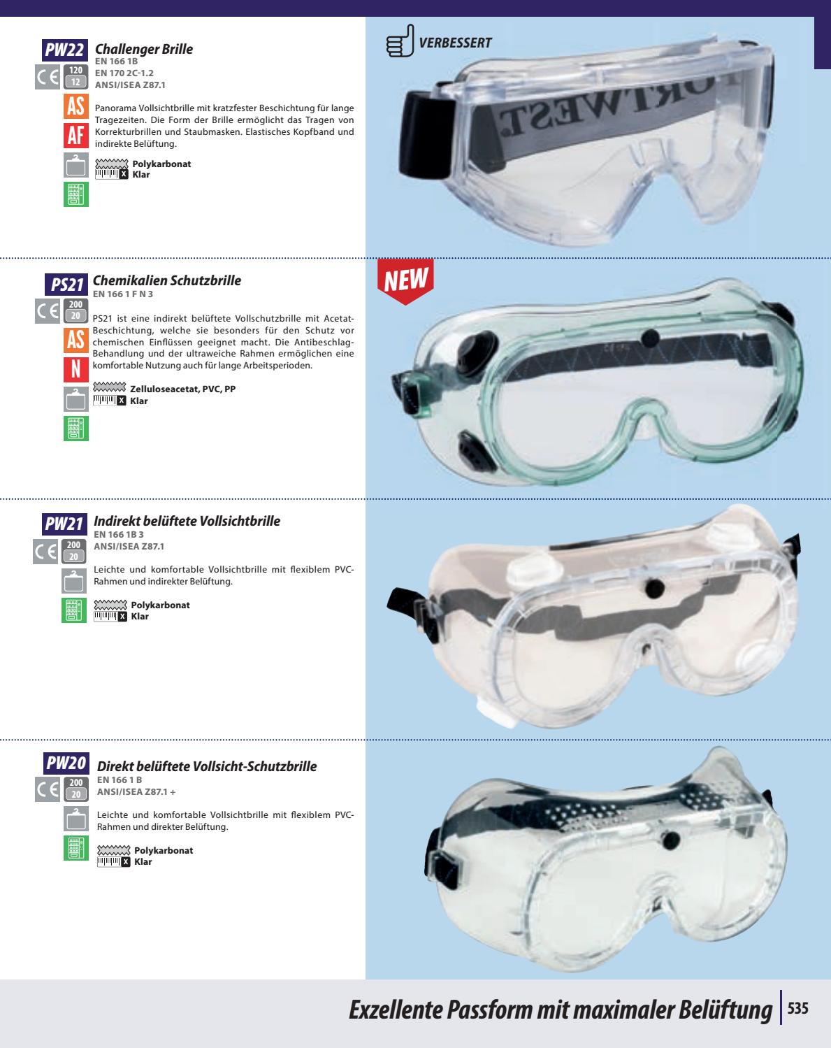 Sicherheitsbrille Laborbrille Augenschutz Arbeitsschutzbrille belüftet elastisch