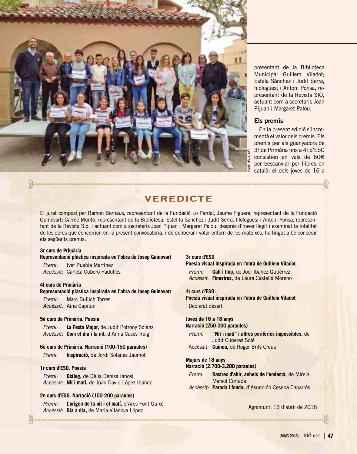 Sió 651 by Revista Sió - Issuu