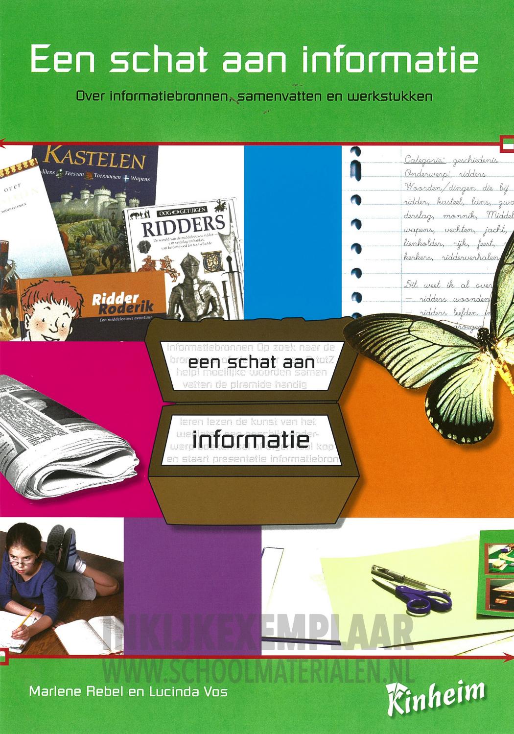 Een schat aan informatie inkijkexemplaar by Bekius Schoolmaterialen - Issuu