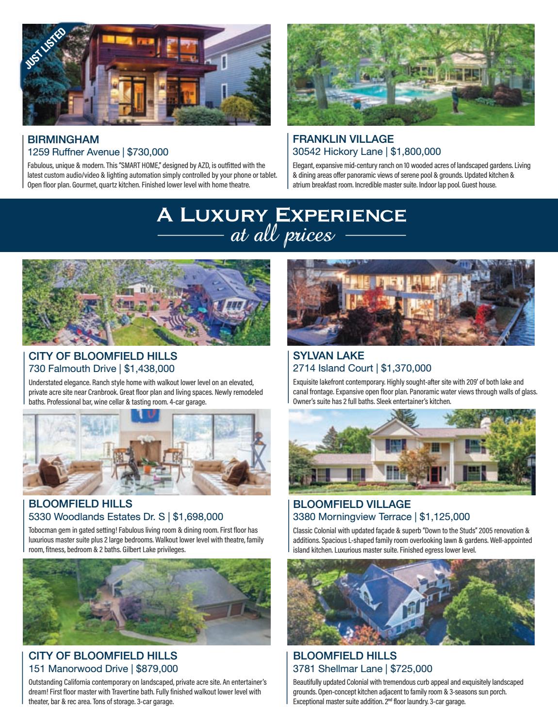 Birmingham Bloomfield By Downtown Publications Inc Issuu