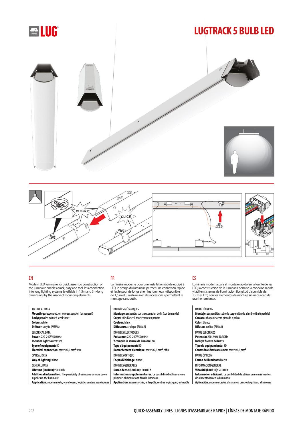 LUG Technical Catalogue 2018 (EN/FR/ES) by LUG Light Factory Issuu