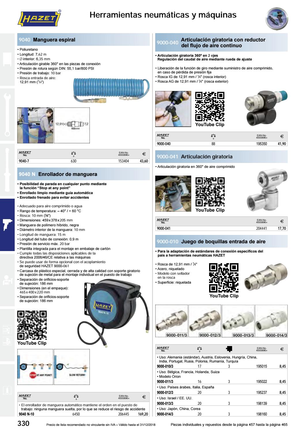 HAZET Schlauchaufroller 9040N-10