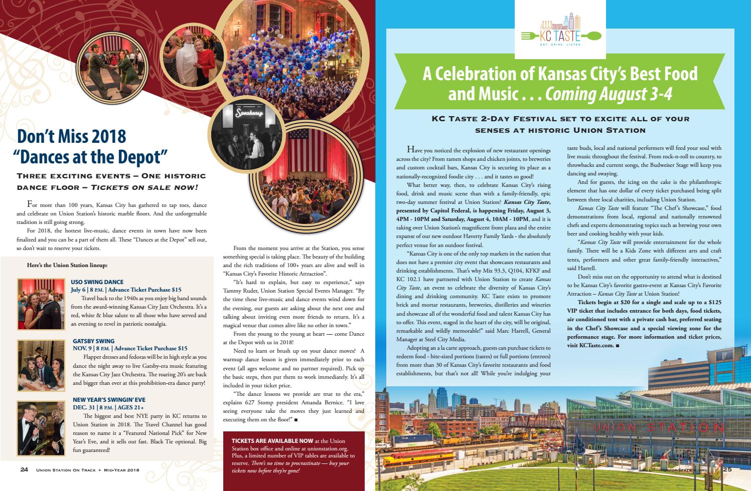 On Track Mid Year 2018 By Union Station Kansas City Issuu