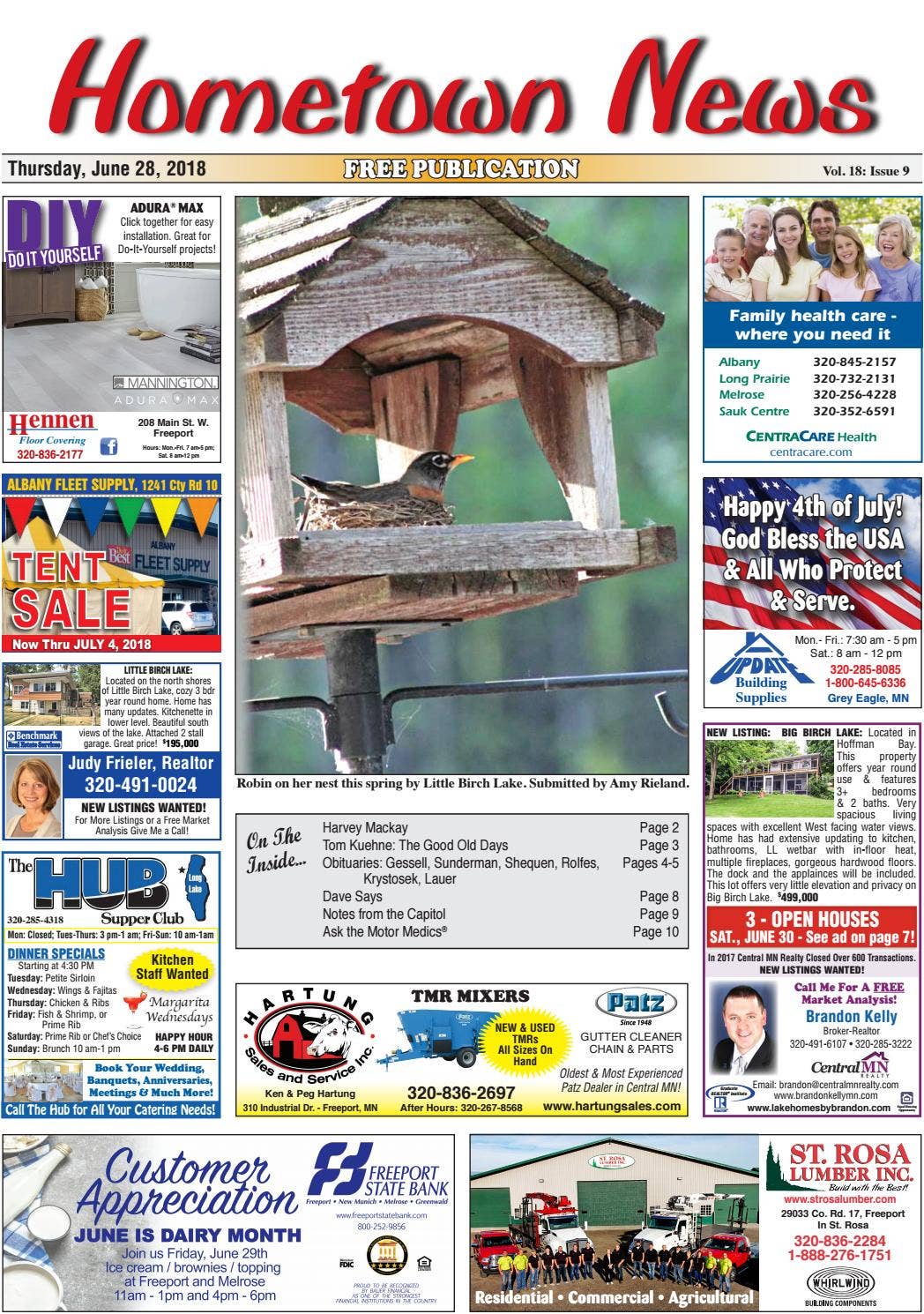 Hometown News June 28, 2018 by Hometown News - Issuu