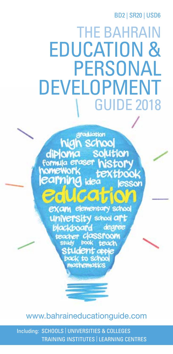 The Bahrain Education & Personal Development Guide 2018 by ...