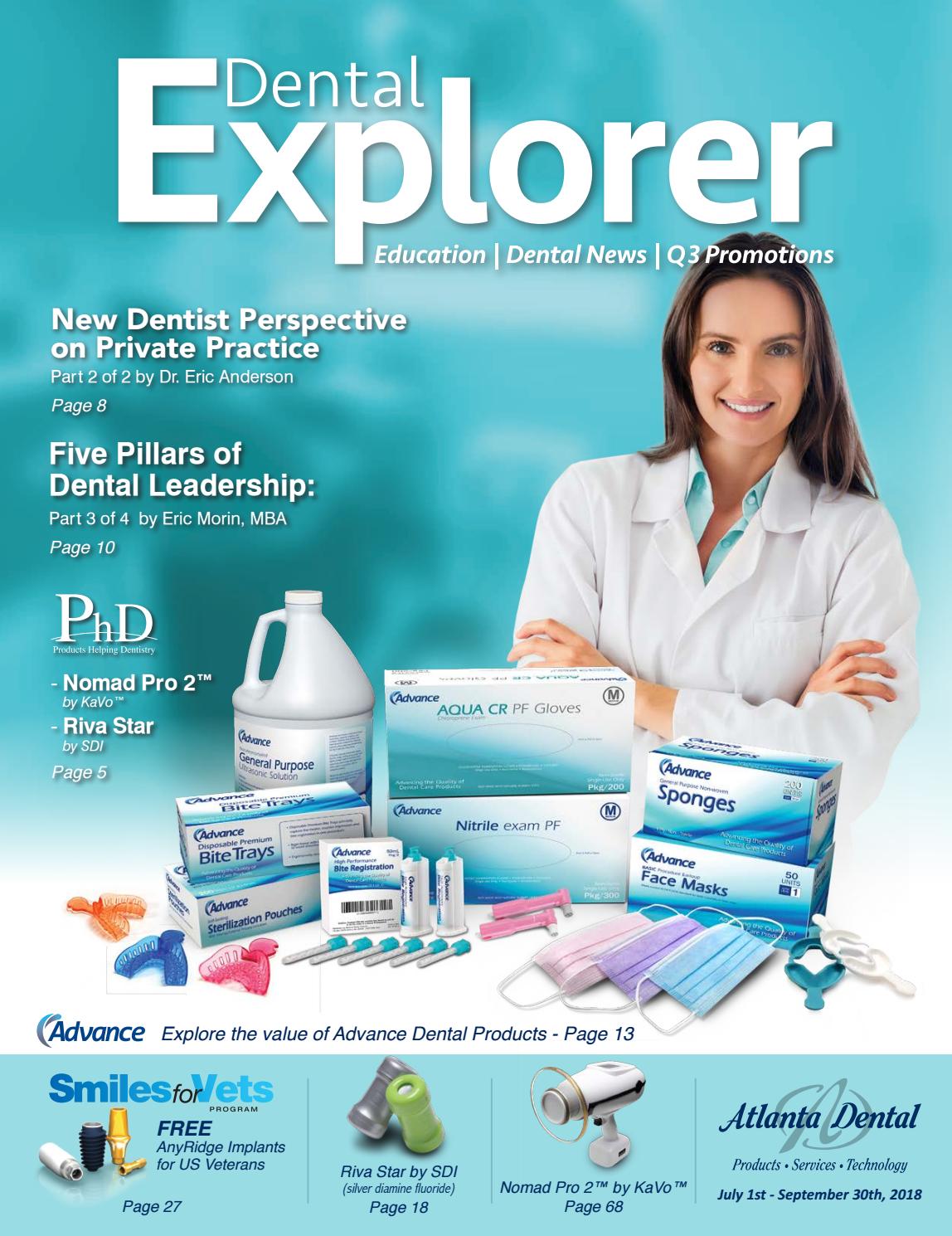 Dental explorer Q3 2018 issuu by Atlanta Dental Supply Issuu