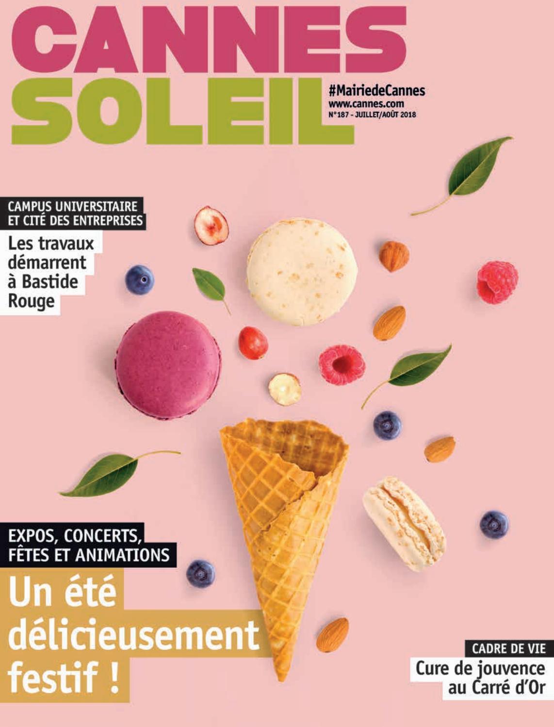 Juillet Aout 18 Cannes Soleil By Ville De Cannes Issuu