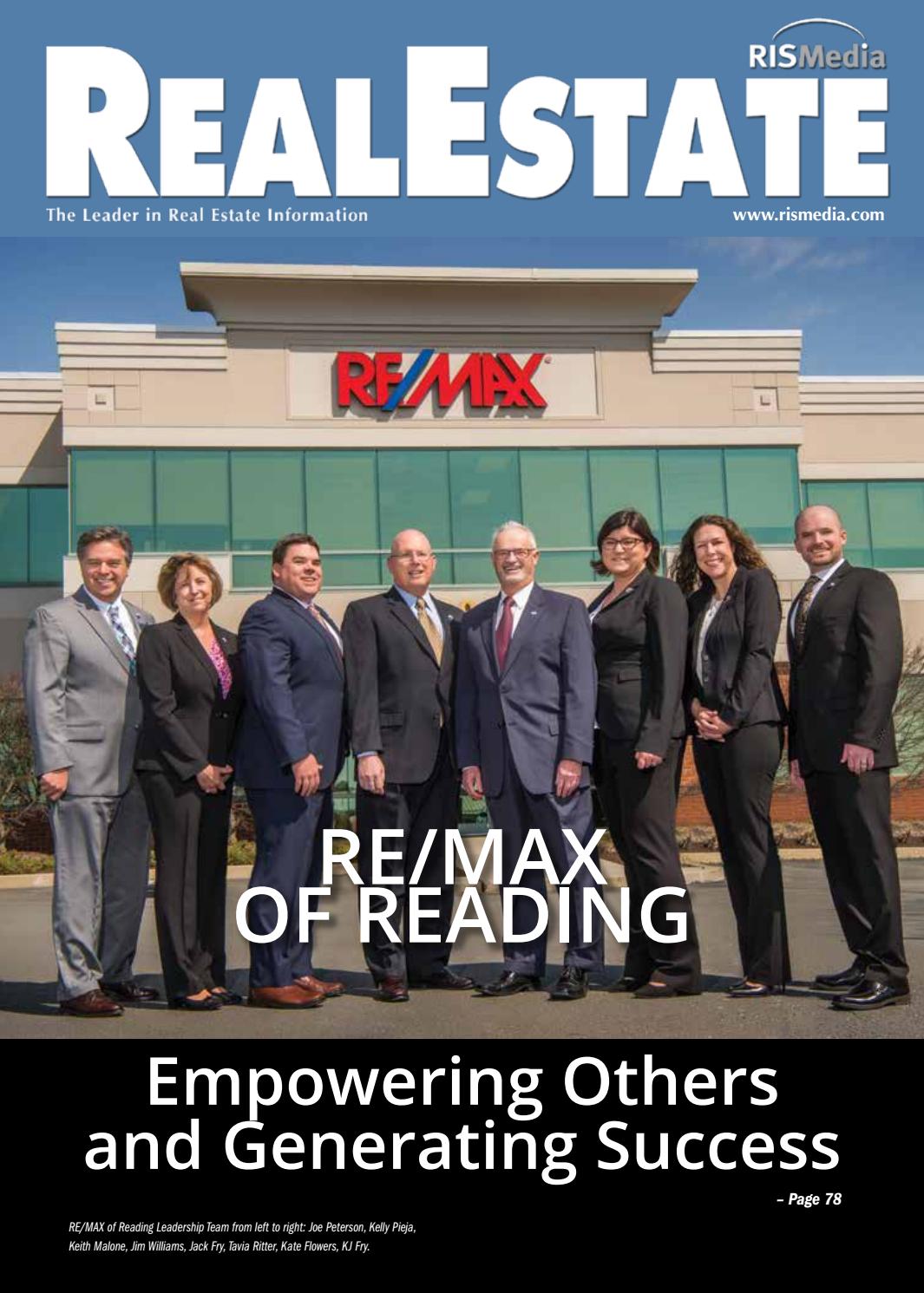 Real Estate Magazine RE/MAX of Reading, June 2018 by RISMedia Issuu