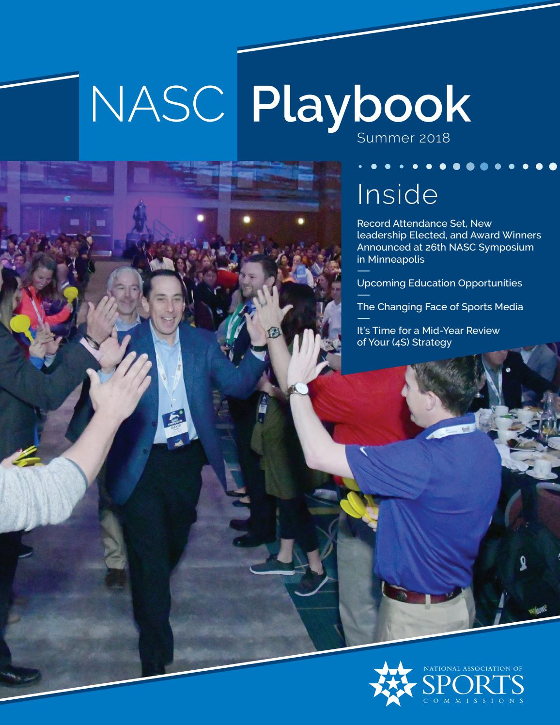 NASC Playbook Summer 2018 by Sports Events & Tourism Association Issuu