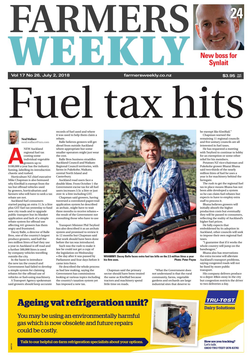 Farmers Weekly NZ July 02 2018 by AgriHQ Issuu