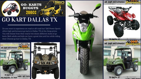 Go Kart Dallas >> Go Kart Dallas Tx By 360 Power Sports Issuu Go Kart Dallas >> Go Kart Dallas Tx By 360 Power Sports Issuu