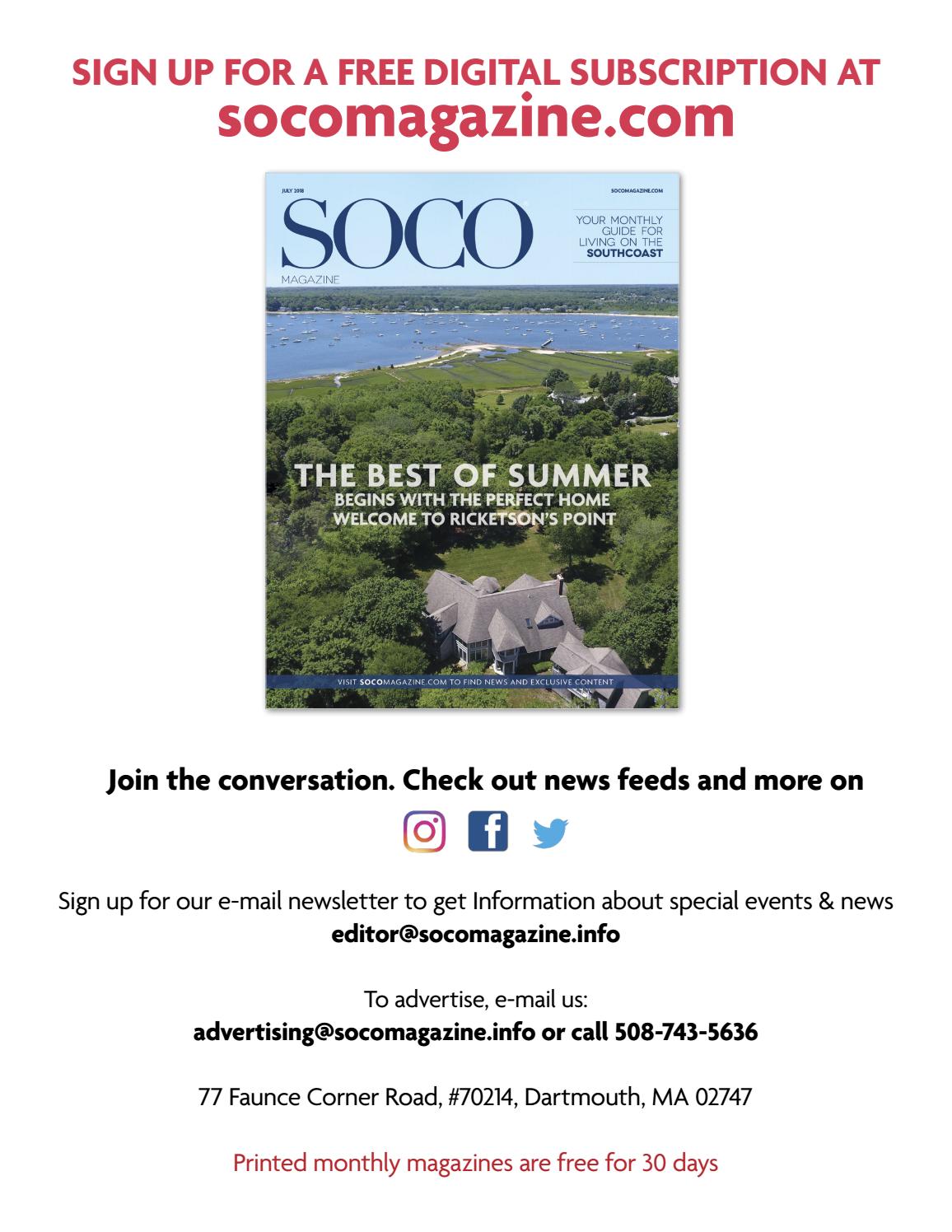 JULY 2018 SOCO by SOCO Magazine - Issuu