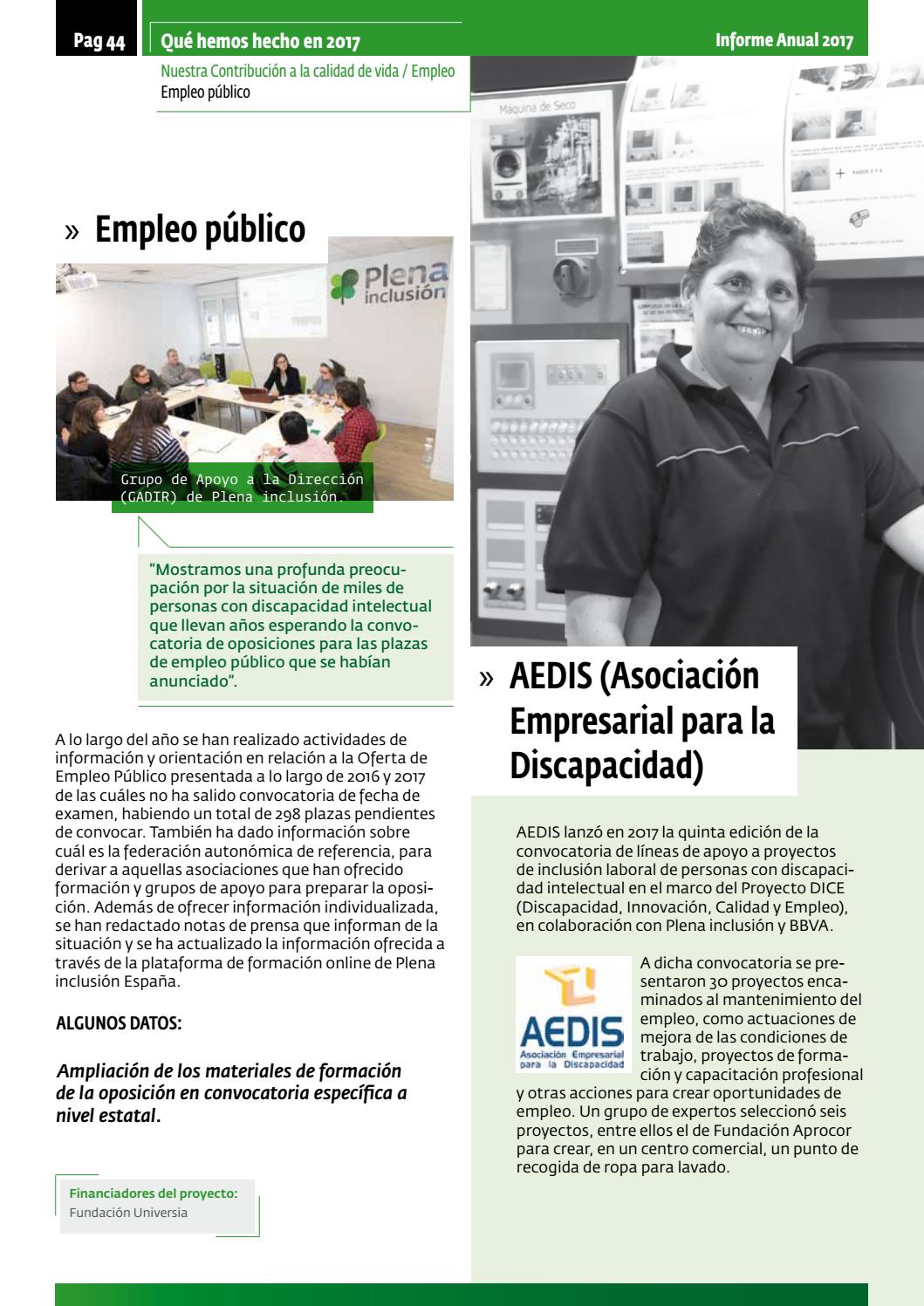 Informe de Actividades de Plena inclusión (2017) by Plena inclusión Issuu Informe de Actividades de Plena inclusión (2017) by Plena inclusión Issuu