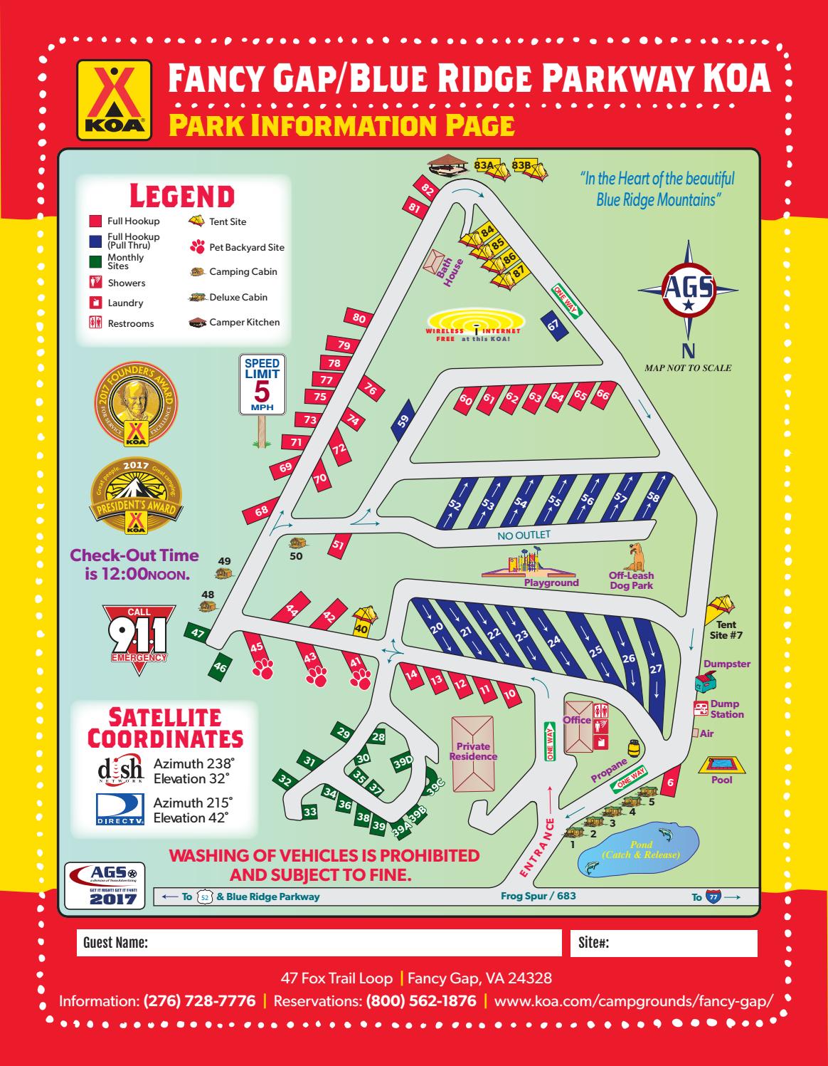 Fancy Gap/Blue Ridge Parkway KOA by AGS/Texas Advertising Issuu