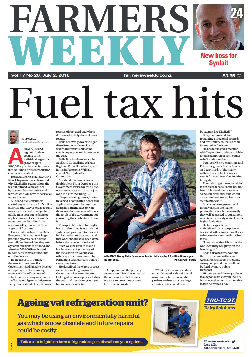 Farmers Weekly NZ July 2 2018 by AgriHQ Issuu