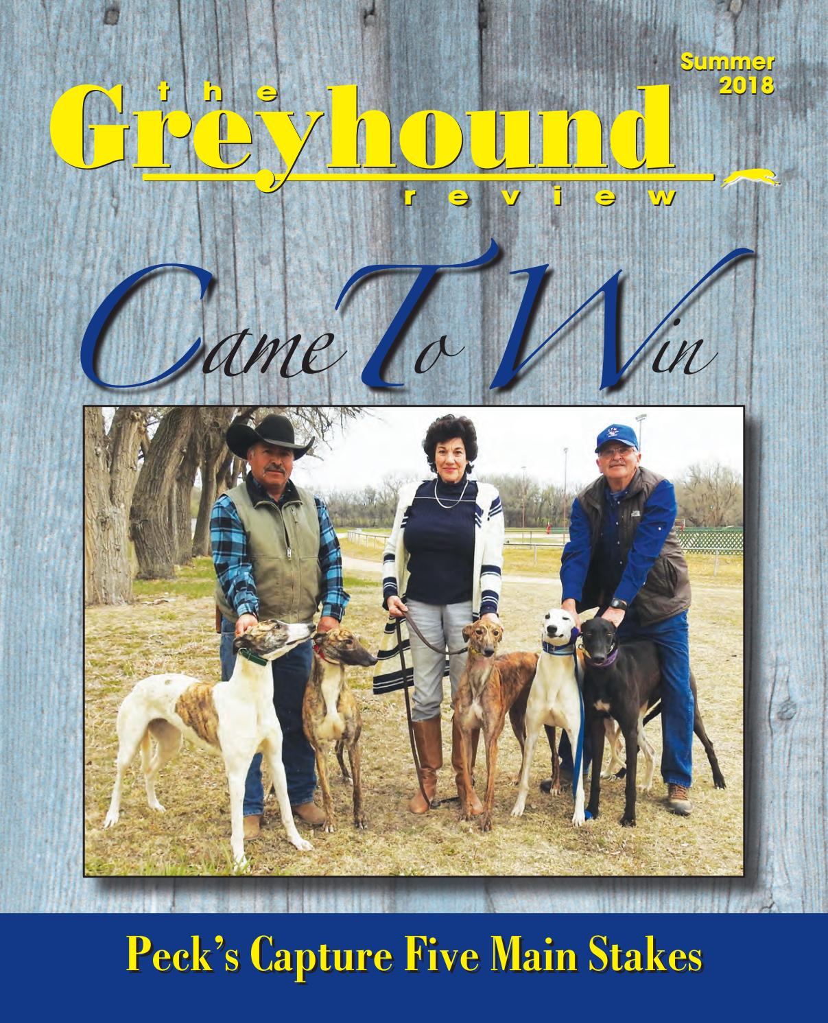 National Greyhound Review Summer 18 By Leslie Csokasy Issuu