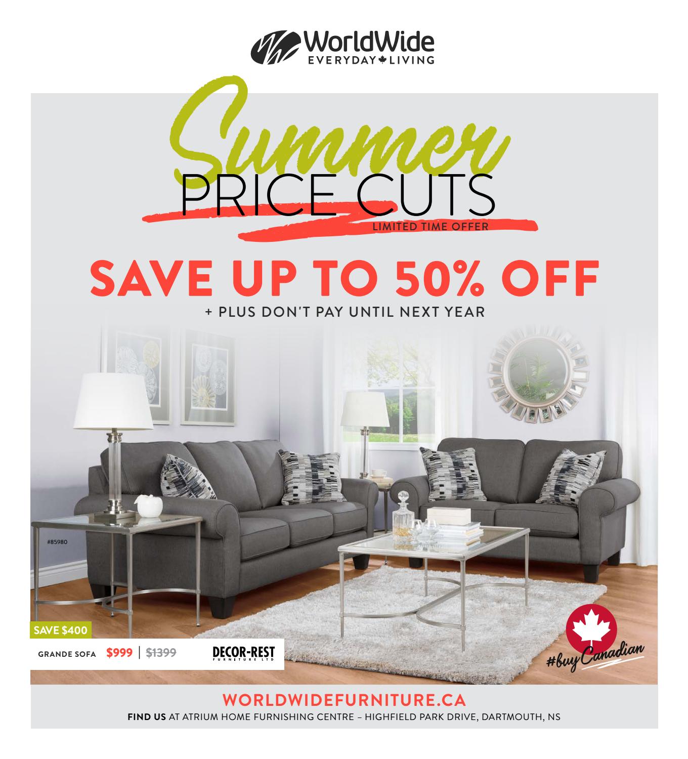 WorldWide Furniture Price Cuts by WorldWide Furniture Issuu