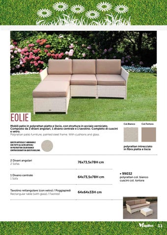Oggiweb Srl 家具目录 · Catalogo 家具 Giardino 第 11 页