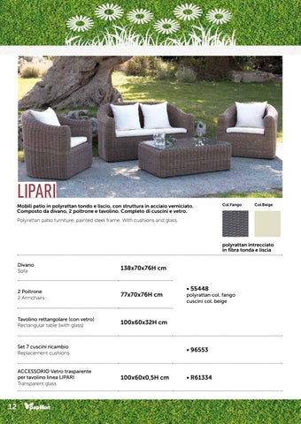 Oggiweb Srl 家具目录 · Catalogo 家具 Giardino 第 12 页