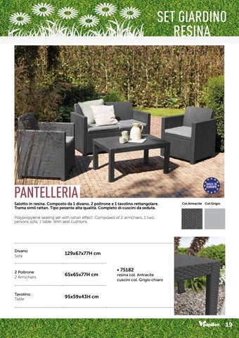 Oggiweb Srl 家具目录 · Catalogo 家具 Giardino 第 19 页