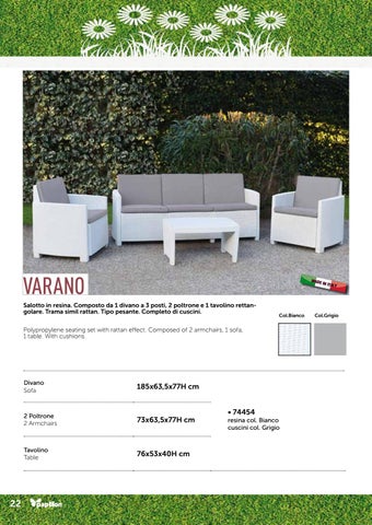 Oggiweb Srl 家具目录 · Catalogo 家具 Giardino 第 22 页