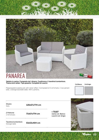 Oggiweb Srl 家具目录 · Catalogo 家具 Giardino 第 23 页