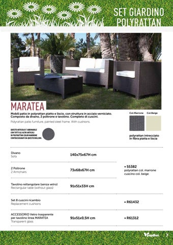 Oggiweb Srl 家具目录 · Catalogo 家具 Giardino 第 7 页