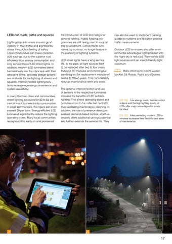 licht.wissen 编号 17 "LEDs: Basics - Applications - Effects" 第 17 页