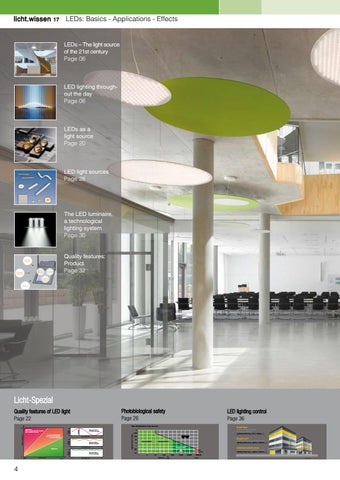 licht.wissen 编号 17 "LEDs: Basics - Applications - Effects" 第 4 页