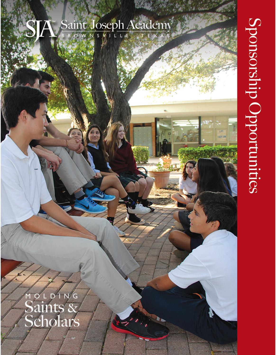 SJA Sponsorship Brochure 2018-2019 by St. Joseph Academy - Issuu