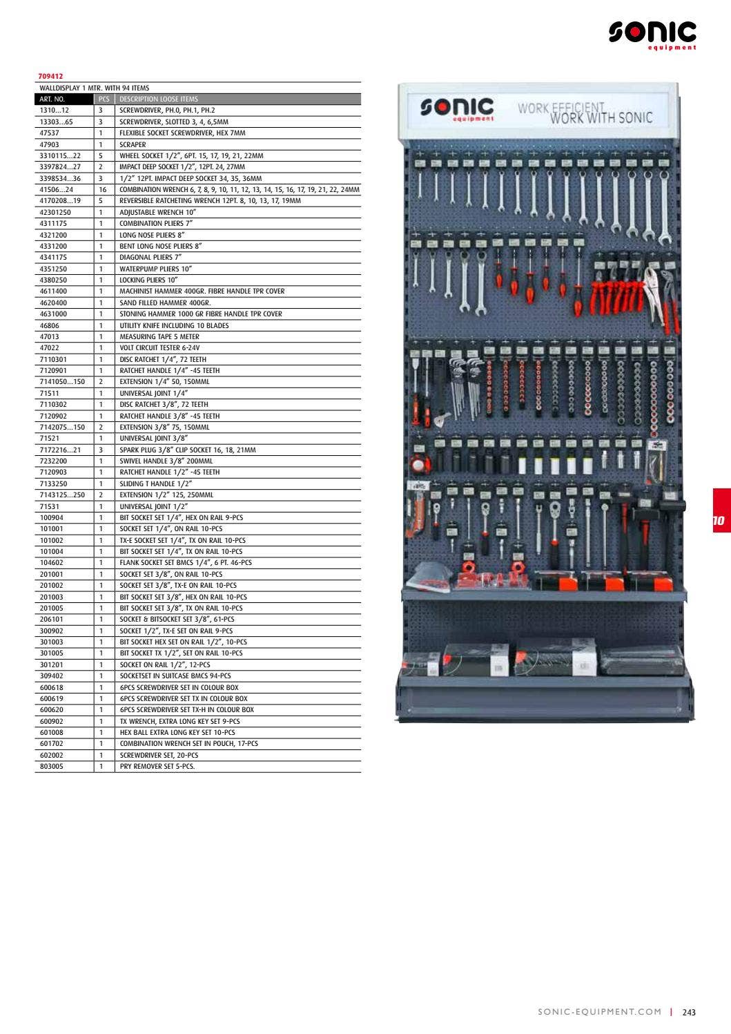 SONIC Catalog by sonictoolsusa5 Issuu