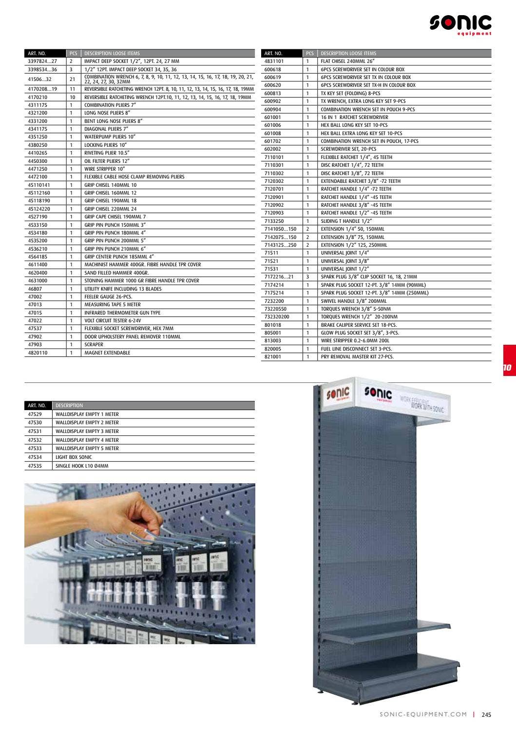 SONIC Catalog by sonictoolsusa5 Issuu