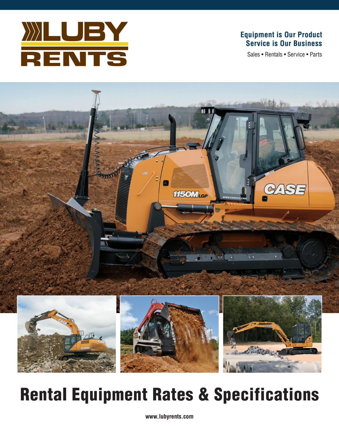Luby Equipment Missouri and Illinois Rental Brochure by Winsby Inc. Issuu