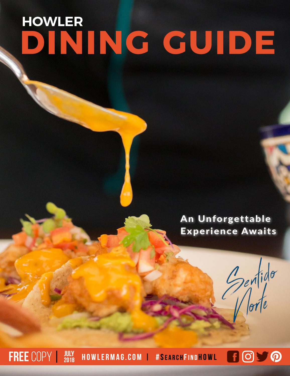 Howler Magazine Mini Mag July 2018 Dining Guide by Howler Media Holding ...