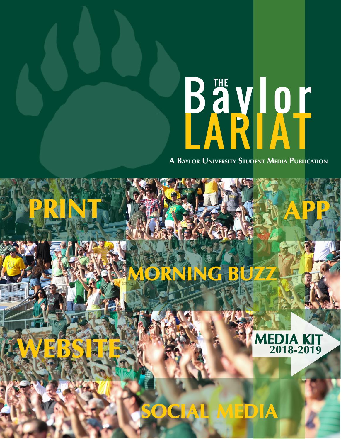 20182019 Media Kit by The Baylor Lariat Issuu