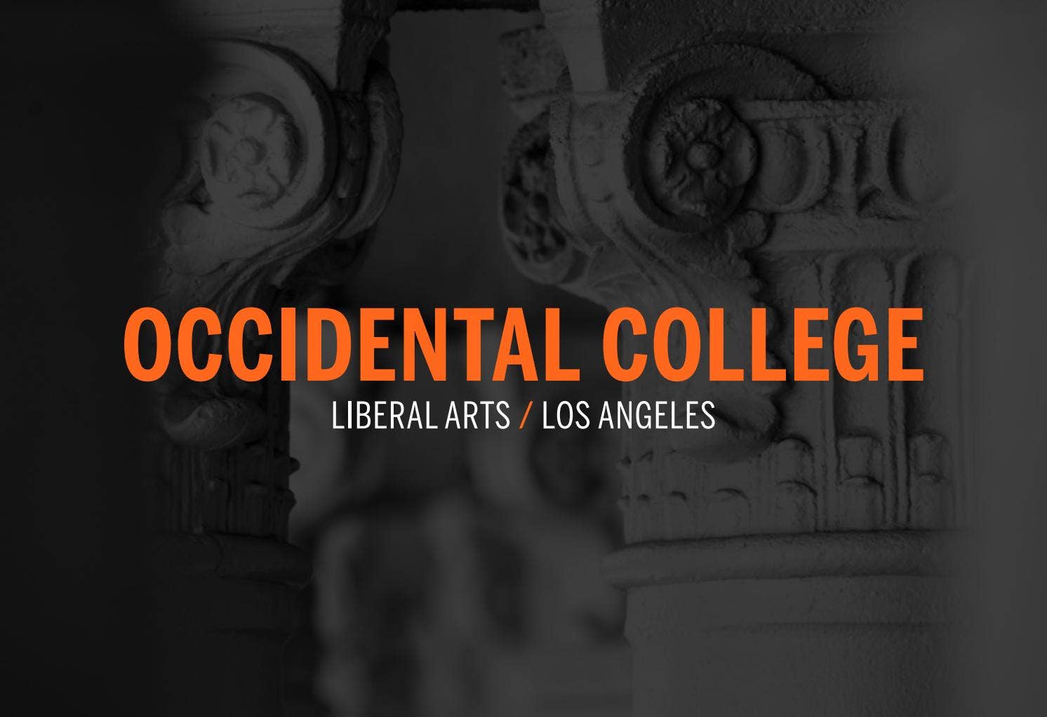 Occidental College Road Piece 2018 by Occidental College - Issuu