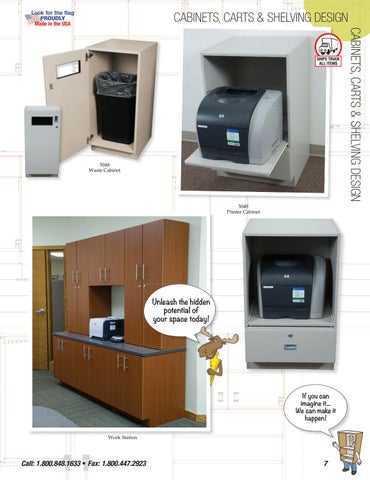 Health Care Logistics 家具目录 · Cabinets, Carts × 层架 第 7 页